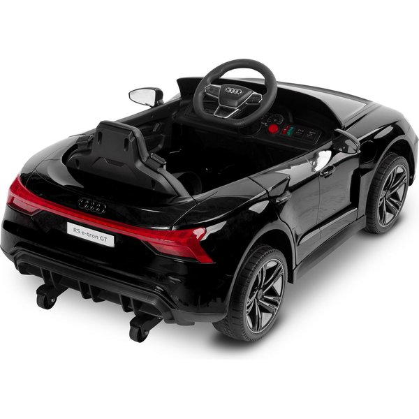 Pojazd akumulatorowy Audi RS Etron GT Caretero - czarny