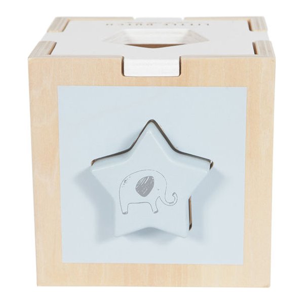 Sorter kształtów Zoo Little Dutch - błękitny