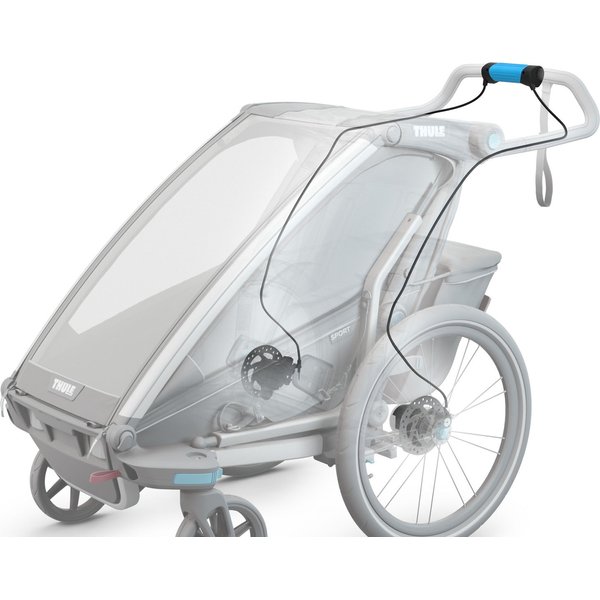 Przyczepka rowerowa dla dwójki dzieci Chariot Sport 2 Thule - czarny
