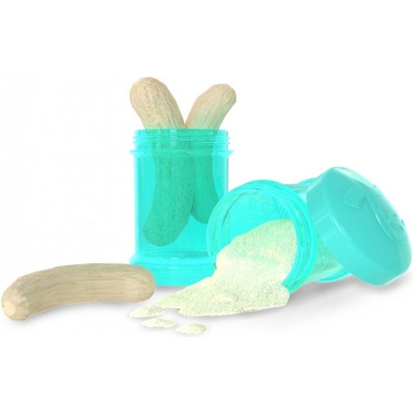 Pojemnik 2x100ml Twistshake - turkusowy
