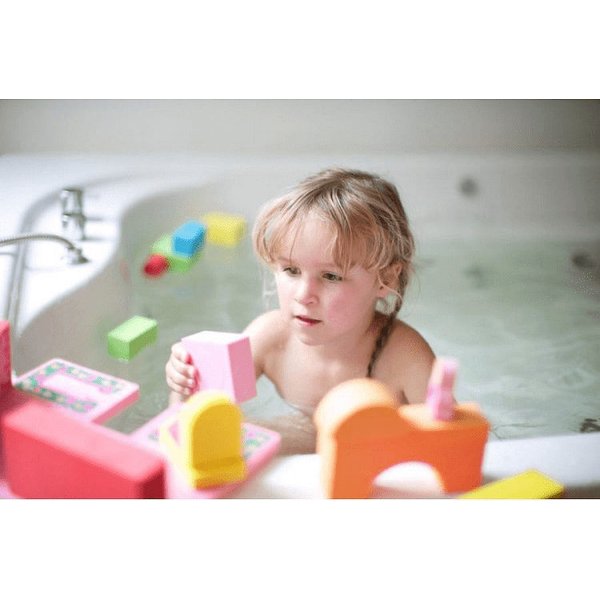 Klocki do kąpieli BathBlocks - Zamek księżniczki