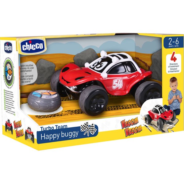 Samochód Happy Buggy RC Chicco - czerwony