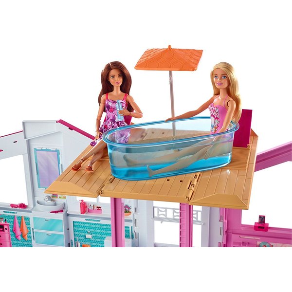 Barbie Miejski domek z wyposażeniem Mattel
