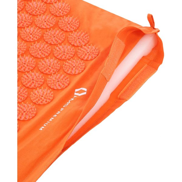 Zestaw do akupresury: mata + poduszka AKM03 HMS Premium - orange