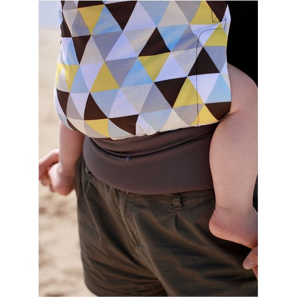 Nosidełko Basic Kinder Hop - Yellow Triangles