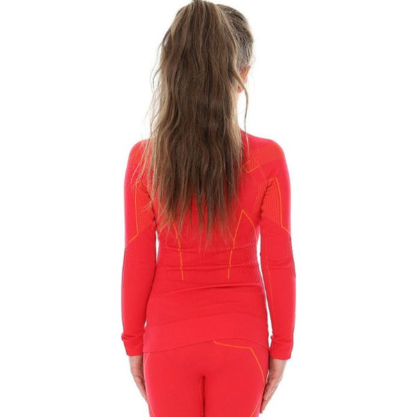 Koszulka termoaktywna dziewczęca Thermo Brubeck - malinowa