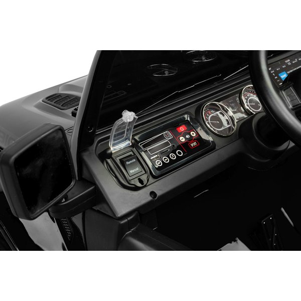 Terenowy pojazd na akumulator Jeep Rubicon Toyz by Caretero - black