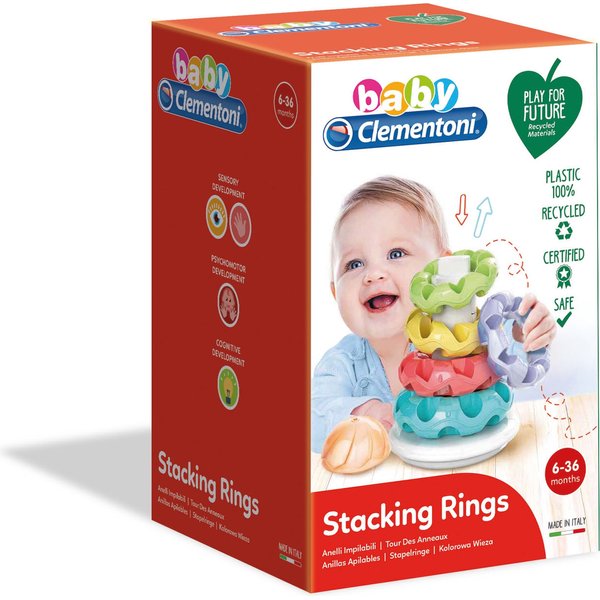 Kolorowa wieża układanka Clementoni