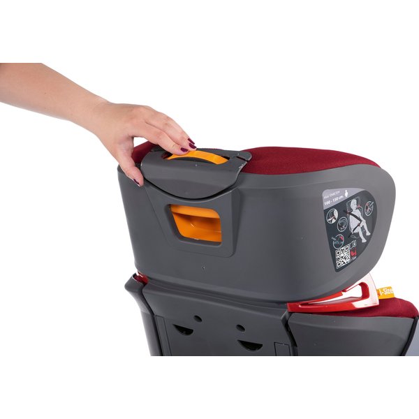Fotelik samochodowy Fold&Go I-size Chicco - red passion