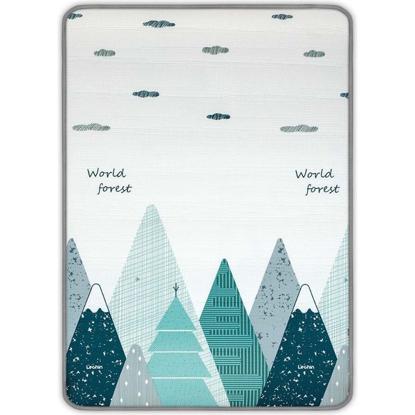 Mata piankowa zwijana Kinder Milly Mally - Forest and City