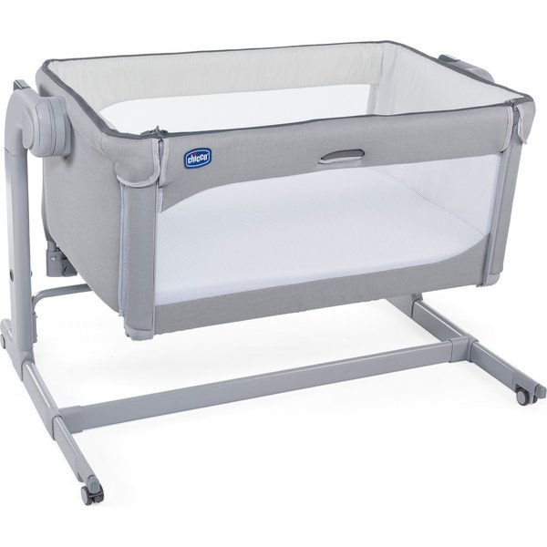 Łóżeczko dostawne Next2Me Magic Chicco - cool grey