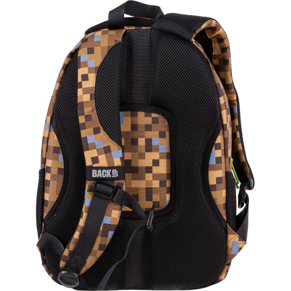 Plecak młodzieżowy Backup 4 Model A 26L Derform - zielono - brązowy