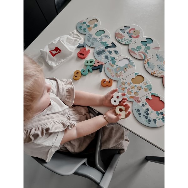 Puzzle Uczę się liczyć Pure 2+ Janod