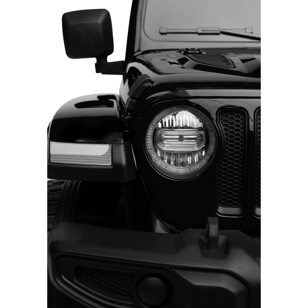 Terenowy pojazd na akumulator Jeep Rubicon Toyz by Caretero - black