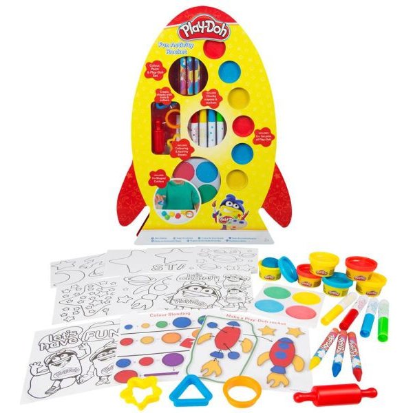 Zestaw kreatywny Rakieta 6tub akcesoria Playdoh Wyprzedaż