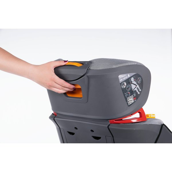 Fotelik samochodowy Fold&Go I-size Chicco - polar silver