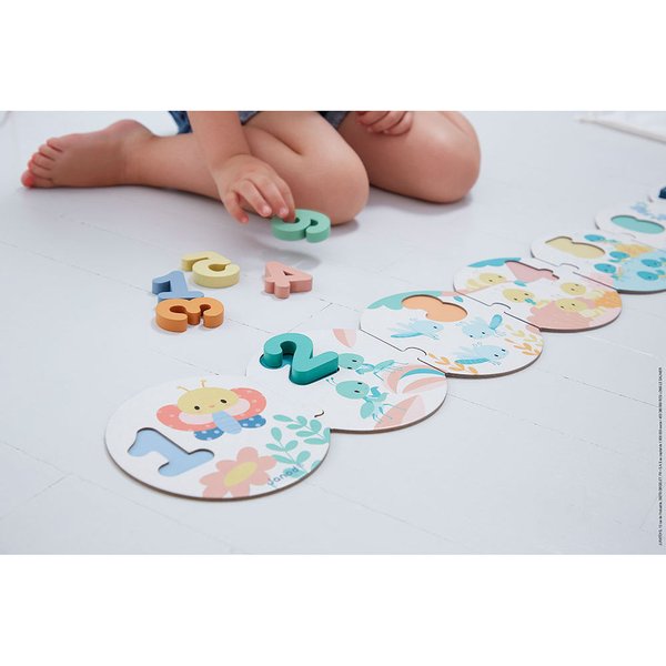 Puzzle Uczę się liczyć Pure 2+ Janod