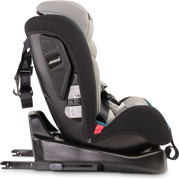 Fotelik samochodowy Mokki IsoFix 0-36 kg Caretero - dark green