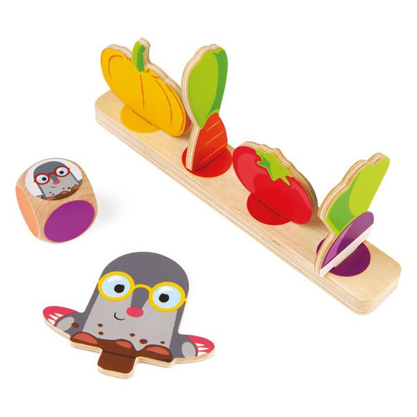 Gra wyścig Janod - Strzeż się kreta