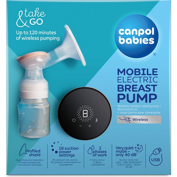 Mobilny laktator elektryczny Take&Go Canpol