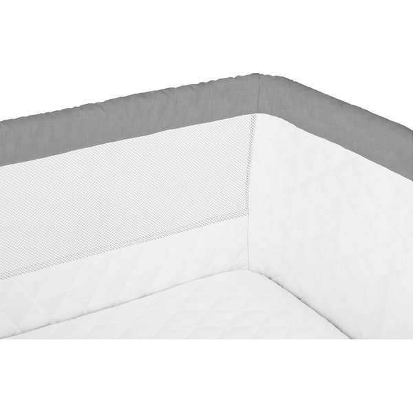 Łóżeczko dostawne Theo Lionelo - concrete