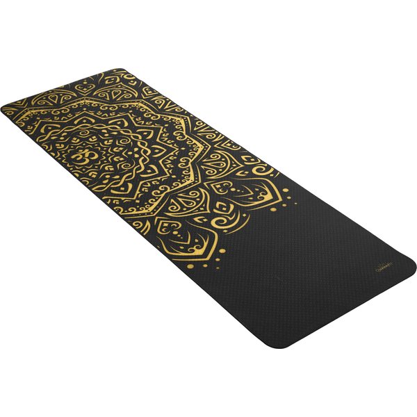 Mata do ćwiczeń, jogi TPE Mandala 0,5cm Queenfit WYPRZEDAŻ