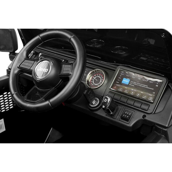 Terenowy pojazd na akumulator Jeep Rubicon Toyz by Caretero - black