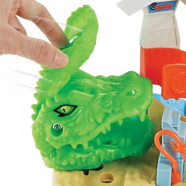 City zestawy tematyczne Hot Wheels - Atak aligatora