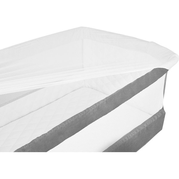 Łóżeczko dostawne Theo Lionelo - concrete