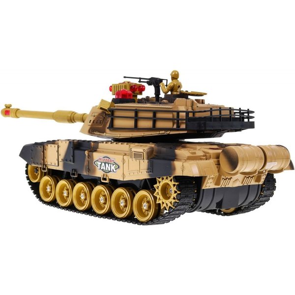 Czołg zdalnie sterowany R/C - beżowy