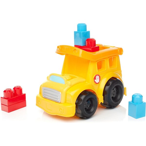 Auto z klockami Mega Bloks - autobus szkolny