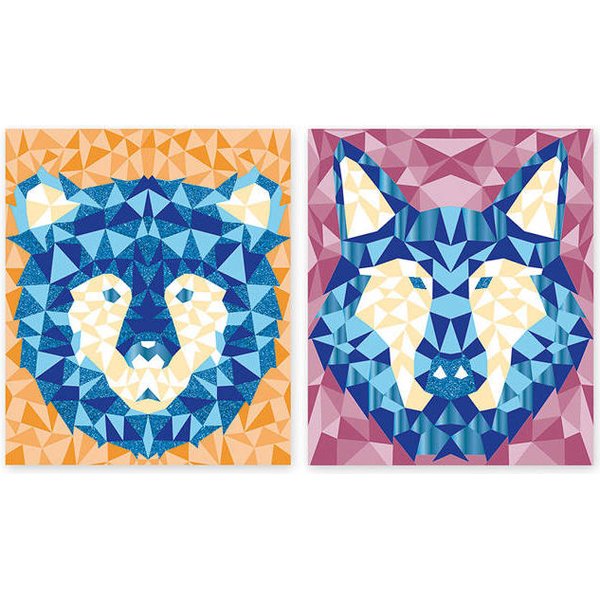 Zestaw kreatywny Mozaika Misterix Janod - leśne zwierzęta