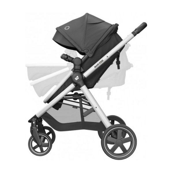 Wózek spacerowy 2w1 Zelia Maxi-Cosi - Essential Black