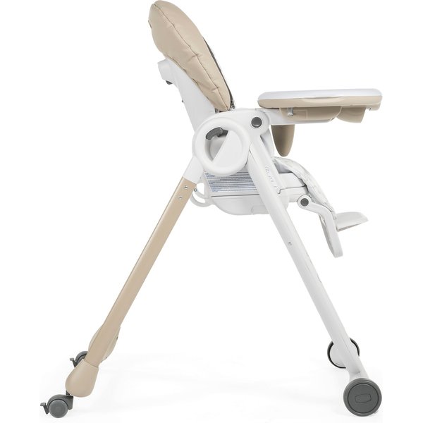 Krzesełko do karmienia Polly Progres5 4 kółka Chicco - beige