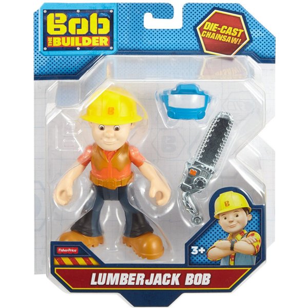 Bob Budowniczy Figurki z narzędziami Fisher Price - Bob drwal