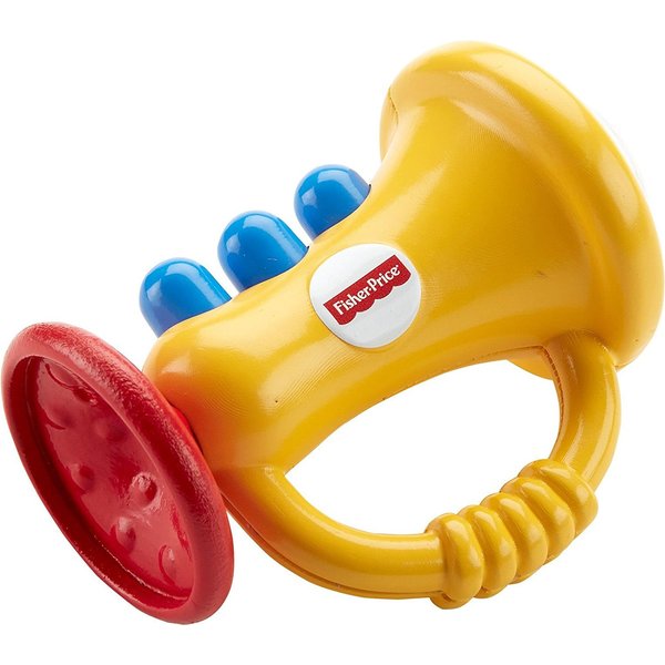 Grzechotka gryzaczek Trąbka Fisher Price