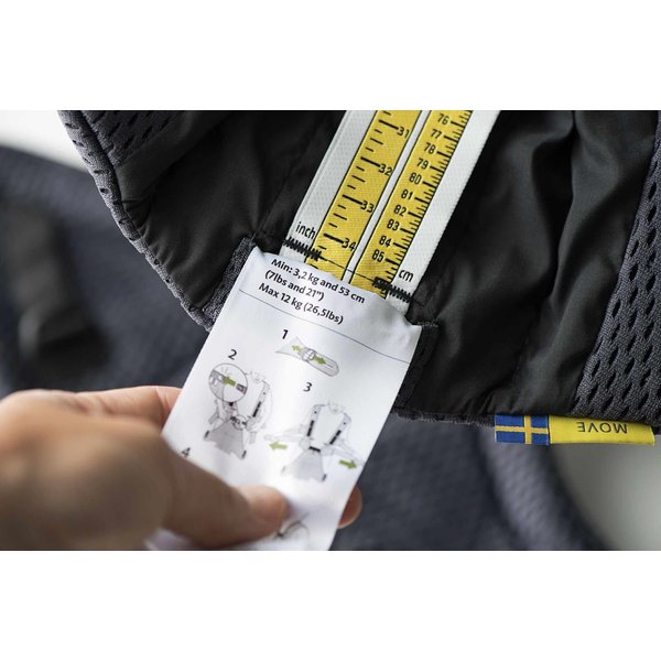 Nosidełko Move 3D Mesh BabyBjorn - szary