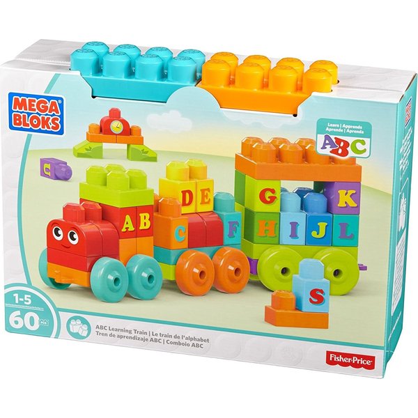 Pociąg edukacyjny ABC Mega Bloks