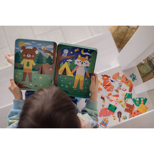 Magnetyczne postacie Mudpuppy - Wesoły biwak