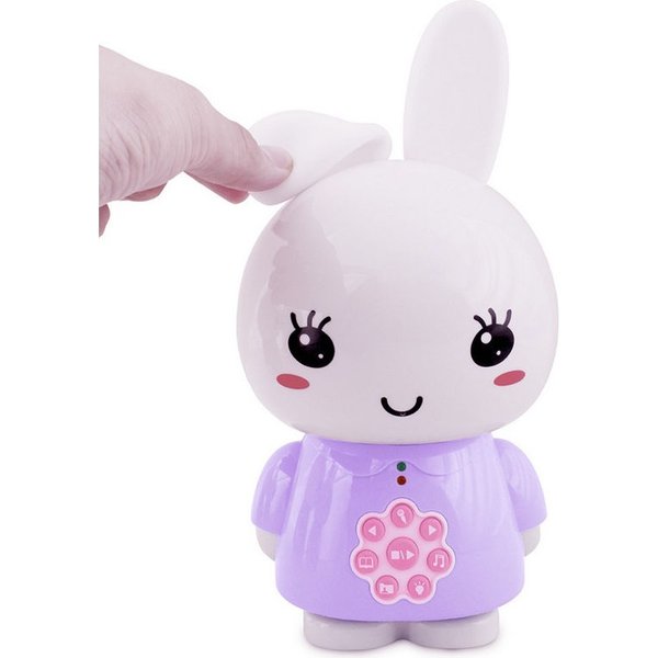 Zabawka interaktywna króliczek Honey Bunny Alilo - fioletowy