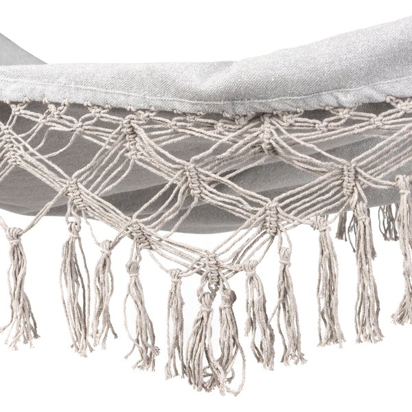 Hamak ogrodowy boho XXL Outtec - grey