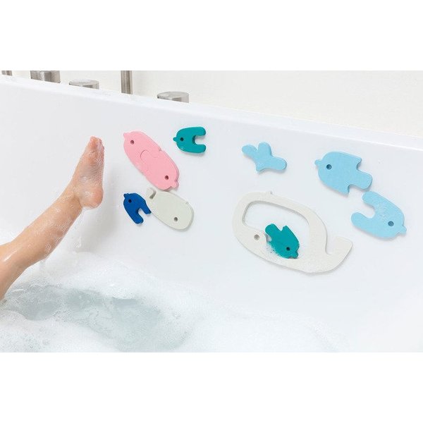 Zestaw puzzli piankowych do kąpieli Quutopia Quut - Wieloryb
