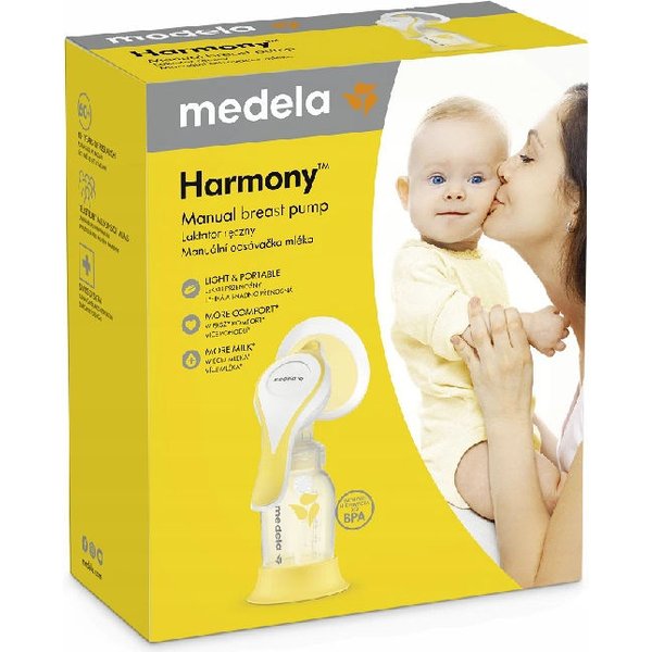 Dwufazowy Laktator ręczny na jedną pierś Harmony Flex Medela