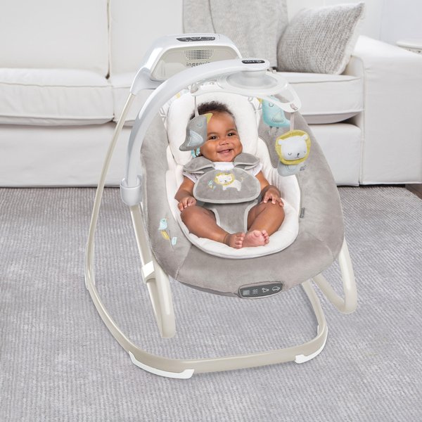 Huśtawka Bright Starts - ptaszki 2w1 Deluxe