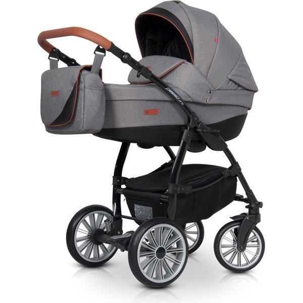 Wózek wielofunkcyjny Passo Pro + śpiwór Euro-Cart - anthracite