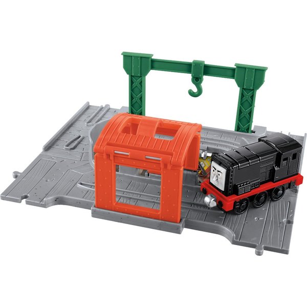 Tomek i Przyjaciele Lokomotywa - zestaw startowy Fisher Price - Diesel