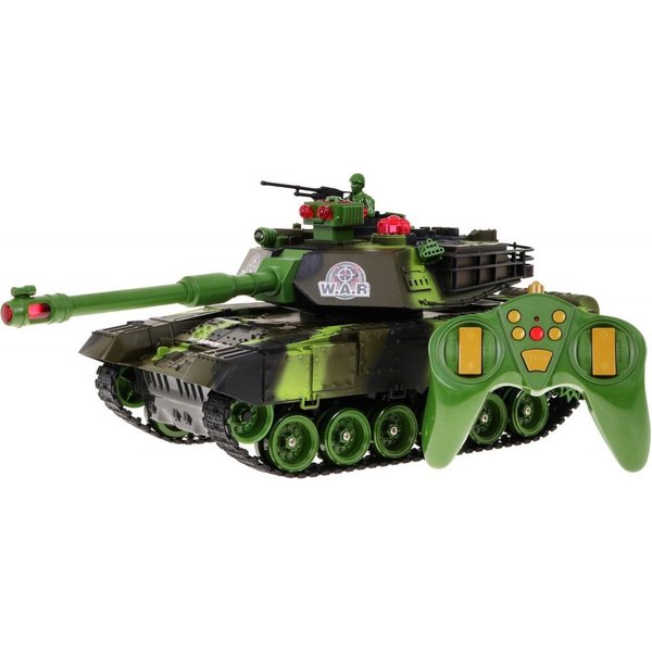 Czołg zdalnie sterowany R/C - zielony