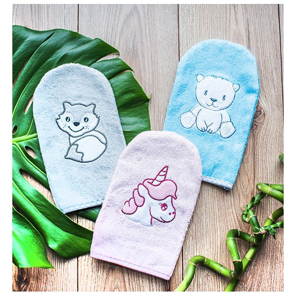 Myjka bambusowa do kąpieli BabyOno - różowa