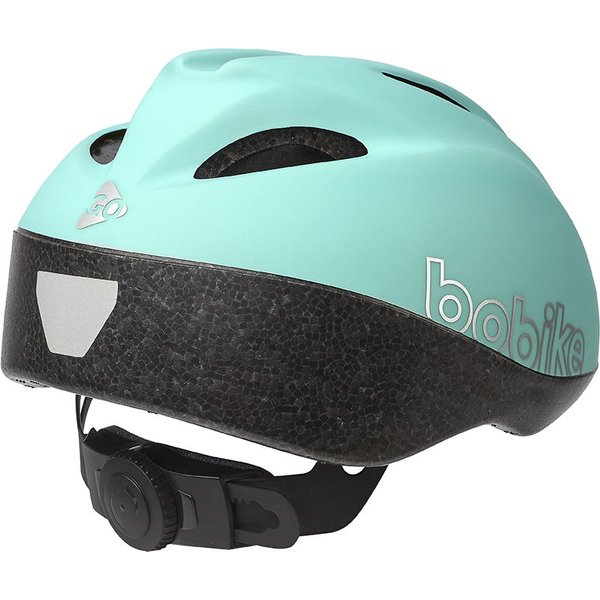 Fotelik rowerowy Go do ramy + kask Bobike - Marshmallow Mint