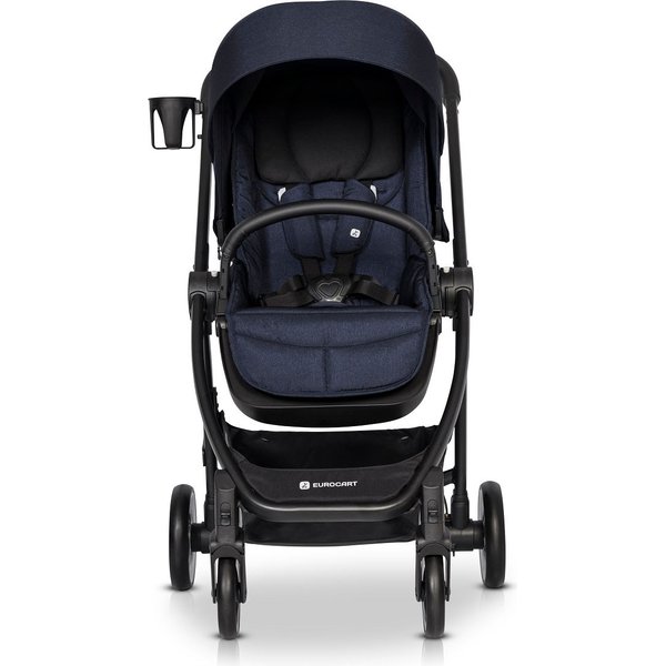 Wózek wielofunkcyjny 2w1 Crox + torba do wózka Euro-Cart - Cosmic Blue